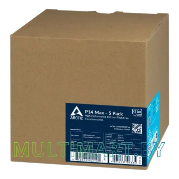 Набор вентиляторов Arctic P14 Max 5 Pack ACFAN00290A картинка 5